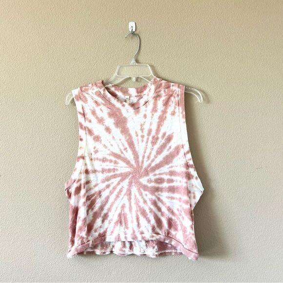Free People Love Tie Dye Tank Top in Fireside Combo - Picture 1 of 8
